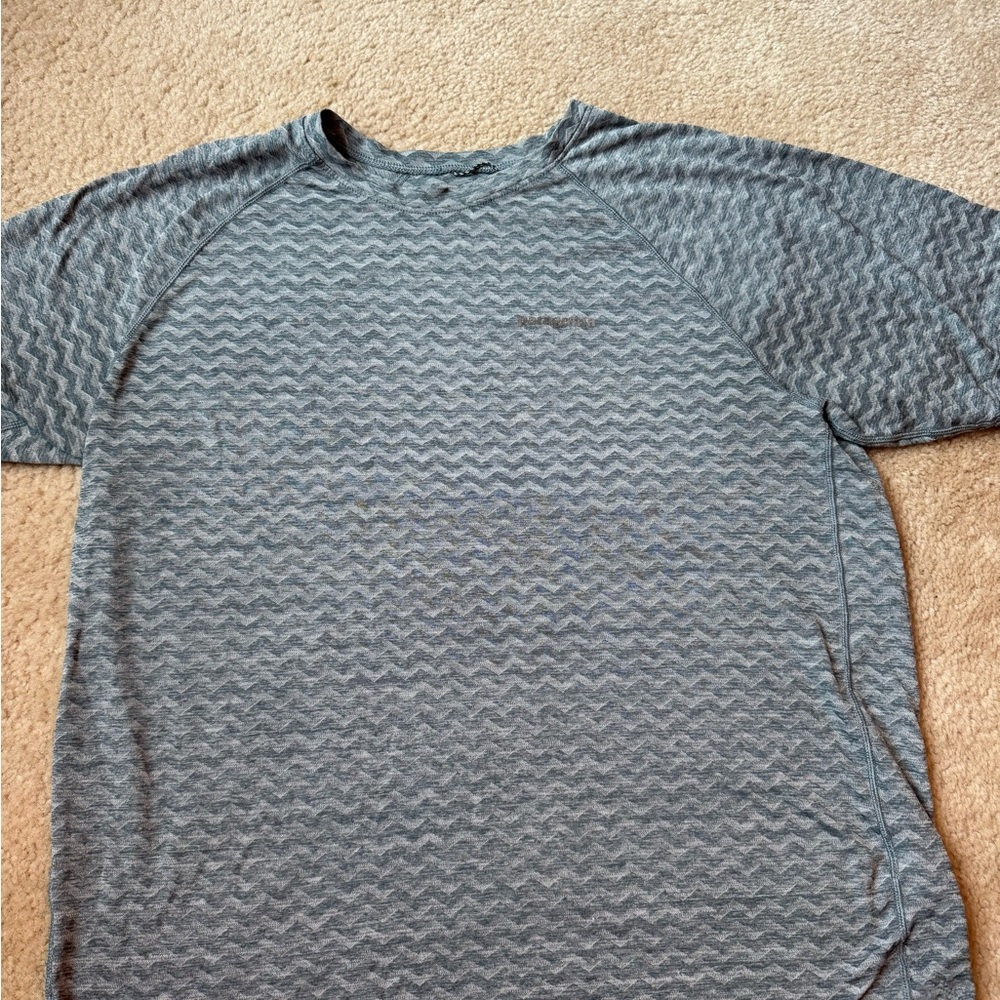 Men's Gray Patterned Shirt